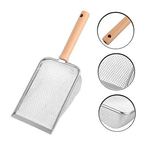 Reptile Litter Scoop and Handle Ergonomic Design for Easy Cleanup of Reptile Waste for Pets