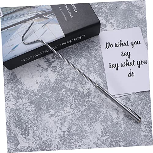 2pcs Telescoping Snake Catching Hooks Stainless Steel Grabbing Tool for Handling Snakes and Reptiles Portable Enthusiasts and Field Use