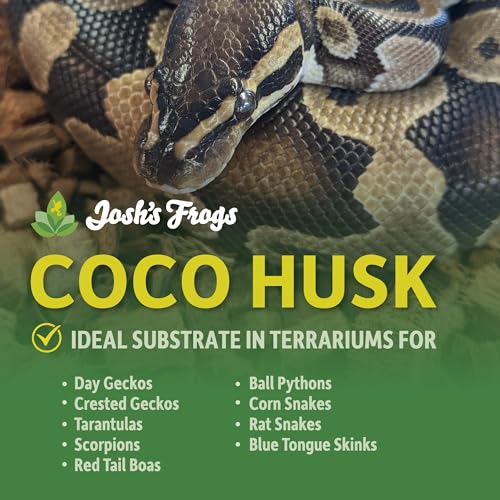 Josh's Frogs Loose Coco Husk Chips (10 Liters) - size: 10 Liter Bag