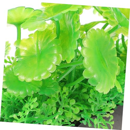3pcs Realistic Aquatic Plant Decor for Aquariums Lifelike Greenery for Fish Tanks for Tropical Fish Reptile Terrariums and Underwater Landscapes