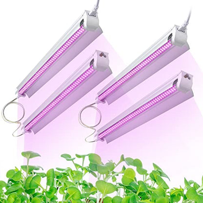 Grow Light for Indoor Plants,4ft T8, 180W(4 x 45W, 1080W Equivalent), Super Bright, Full Spectrum Sunlight Plant Light, LED Grow Lights for Indoor Plants, Greenhouse, 4-Pack - size: 4FT-4pack