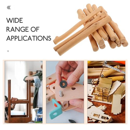 EXCEART Natural Drift Wood Pieces 12Pcs for DIY Crafts Rustic Vase Filler Beach Decor Wedding Table Centerpiece Decoration Wood Branches - size: 15.00X1.50X1.50CM