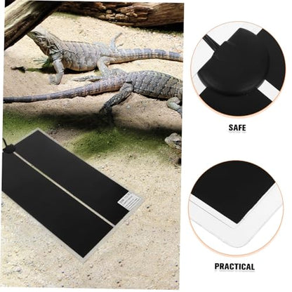 LIOOBO Adjustable Reptile Temperature Controller Pad Heat Insulation for Snake Puppy Glass Container 20w Power Us Voltage