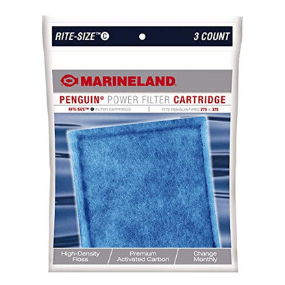 MarineLand Penguin Power Filter Rite-Size Cartridge - size: 72-Count, style: Size C
