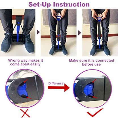 ienjoyed Non-Breakable Pooper Scooper for Large Medium & Small Dogs Heavy Duty, 28“Long Handled Dog Poop Scooper for Grass,Durable Dog Poop Pick Up Tool, Poop Grabber - color: Blue