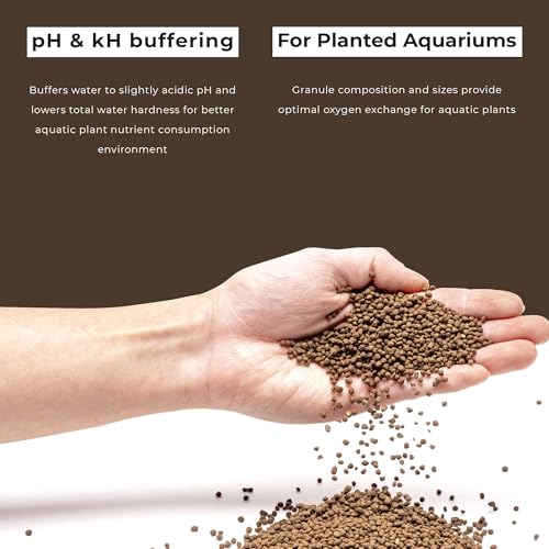 Ultum Nature Systems Controsoil - Freshwater Aqua Soil Substrate for Fish, Shrimp, Live Plant Propagation and Aquascaping - 6.8pH Low Ammonia, Volcanic Ash - Brown, Fine (3 Liter) - color: Brown - Fine, size: 3 Liters (2.7 kg)