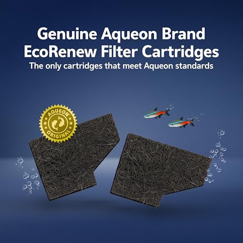 Aqueon Aquarium Fish Tank EcoRenew Filter Cartridge, Small 9 Pack - size: 9 Pack