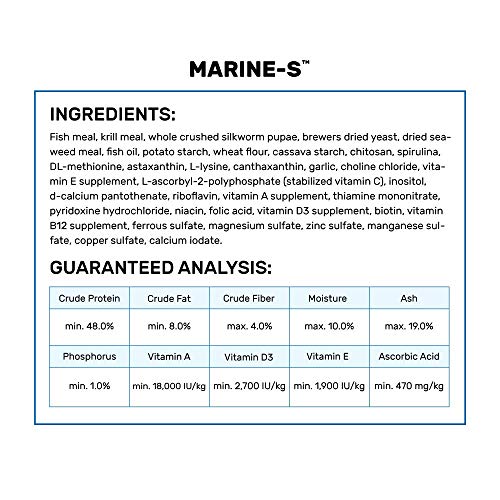 Hikari Marine-S Pellets Fish Food for Smaller Marine Fish