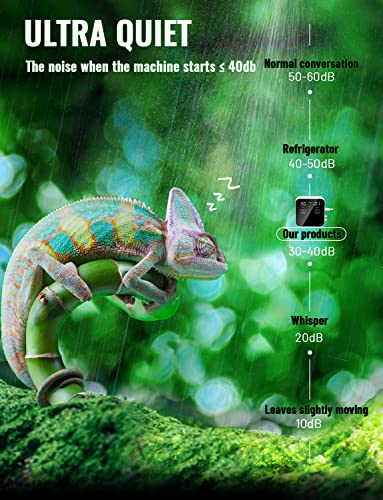 Reptile Mister Automatic Misting System with 4 Nozzles