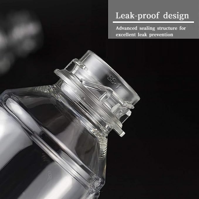 Continuous Mist Spray Bottle – Ultra Fine Refillable Water Mister for Hair, Plants, Cleaning, Skincare, Salon & Home Use (500ml 2Pcs, Transparent bottle) - color: Transparent bottle, style: 500ml 2Pcs