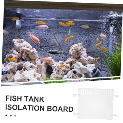 VICASKY Fish Tank Partition Acrylic Aquarium Divider Suction Cups Reptile Divide Board Fish Tank Separator Box