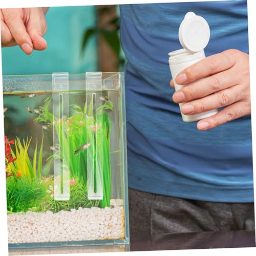 Toyvian 2pcs Aquarium Hangers Kit Plant Holder Hooks for Fish Tank Reptile Basking Station Terrarium Supplies Easy to Install