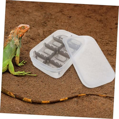 Reptile Hatching Box for Breeding and Incubation Transparent Cover for Turtles Lizards Snakes and More
