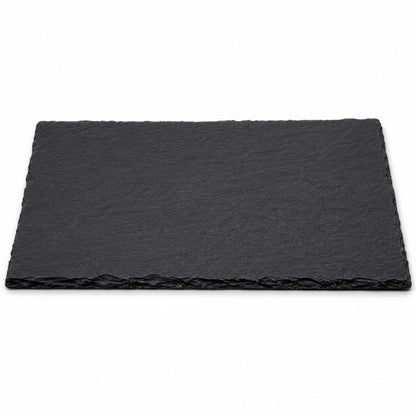 Extra Large Natural Slate Reptile Basking Platform, 15.7 x 7.9 in Rock Feeding Plate for Tortoise, Turtle & Bearded Dragon, Textured Food Dish for Natural Claw Filing, Reptile Habitat Decor