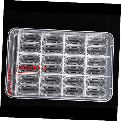 Breeding Isolation Box for Reptiles Hatching Container for Snakes Turtles Geckos and Lizards Easy Observation and Cleaning Cell Incubator for Pet Eggs