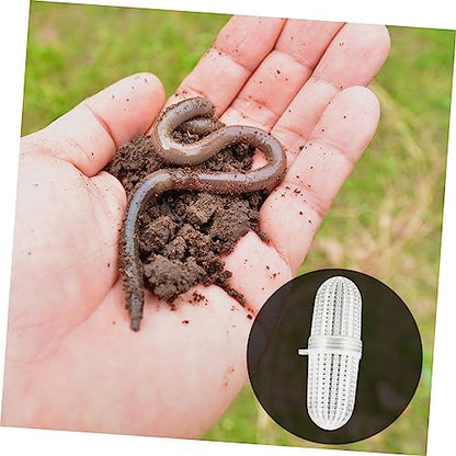 10pcs Professional Rainworms Box Ventilated Design Breeding Box for Home Use Worm Bait Containers