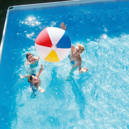 INTEX Ultra XTR 32ft x 16ft x 52in Above Ground Swimming Pool Set w/Pump | 26377EH - 2650 GPH Sand Filter Pump, Saltwater System, Maintenance Kit & Volleyball Game Included - Strong Galvanized Steel - size: 32' x 16', style: Saltwater System