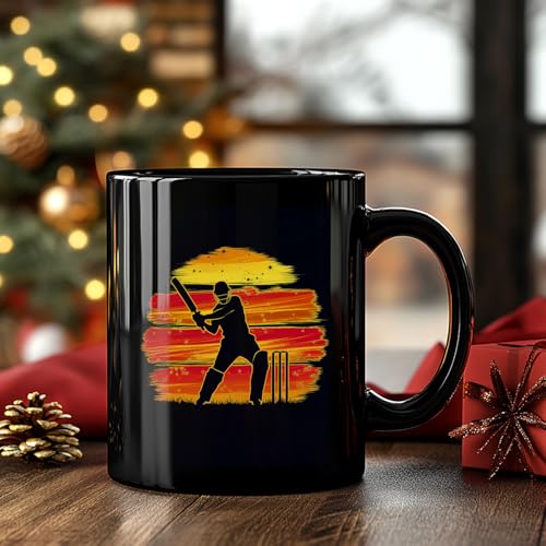 Cool Wicket Keeper Player for Cricket Sportys and Lovers Coffee Mug, Gift For Men, Women