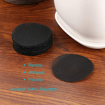 Plant Mesh Drainage Screens - 100PCS 2-Inch Reusable Grid Mats, Keep Soil in Pots for Succulents, Bonsai, Indoor Plants & Repotting