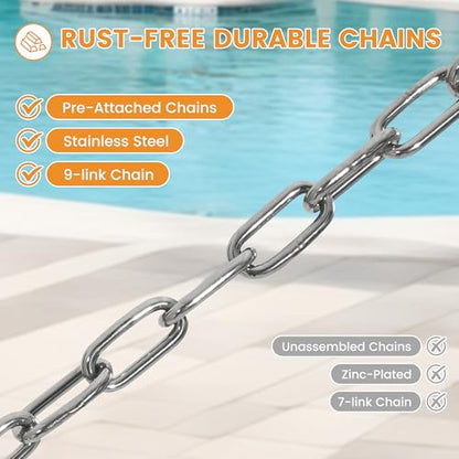Lazy Daze Hammocks 13 FT Extra Large 2+ Person Caribbean Rope Hammock, Hand Woven Polyester XL Hammock with Spreader Bars, for Outside Outdoor Backyard Patio Poolside, 500 LBS Capacity, Tan - color: Tan
