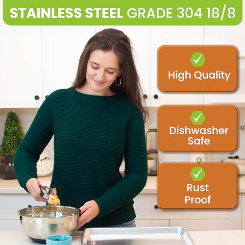 Spring Chef Small Stainless Steel Melon Baller Scoop, #60, 1 Tbsp, Black | Cookie Scoop for Baking with Trigger Release, Melon Scooper, Small Ice Cream Scoop, Soft Grip Handle, Dishwasher Safe - color: Black, size: #60 - Small - 1 Tbsp