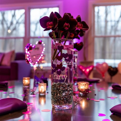 1.3 LB Crushed Glass Sand Broken Pieces for Resin Art,Crafts Project,Purple | Vase Fillers Candle Holder Fishbowl Pebbles Stones,Succulent Terrarium Gravels - color: Purple