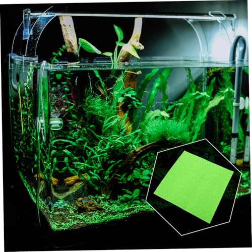 Reptile Terrarium Cushioning Mat Nonslip Fish Tank Bottom Pad for Aquariums Cuttable Thick Soft Base for Fish Tanks Water Absorbing Mat
