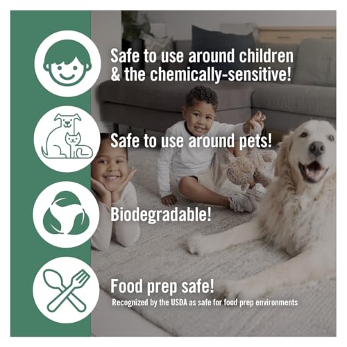 Benefect Botanical Decon 30 Disinfectant Cleaner, 14 oz. Ready-To-Use Spray, Hospital Grade Disinfectant, Kills Over 99.99% of Germs, Safe for Food-Contact Surfaces (Light Lemon & Thyme Scent) - size: 14 Fl Oz (Pack of 1)