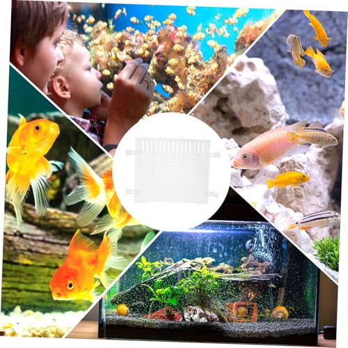 Abaodam Fish Tank Divider Aquarium Partition Net Isolation Plate for Shrimp and Reptiles