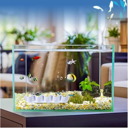 Aquarium Substrate Divider - Aquarium Sand Separator, Sand Isolation Board Substrate Barrier, Fish Tank Landscaping Decorative Panels to Separate Substrates Layers in Aquariums Or Terrariums - size: A