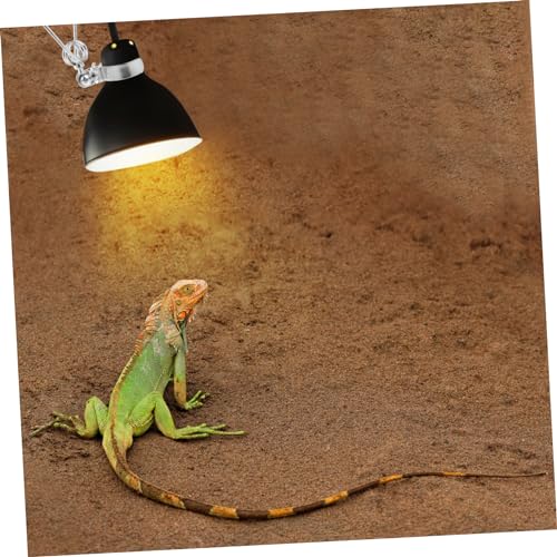 Kisangel 2pcs Reptile Lamp Stand Heat Lamp Bracket Adjustable Clamp Light Holder for Aquarium Turtle Accessories