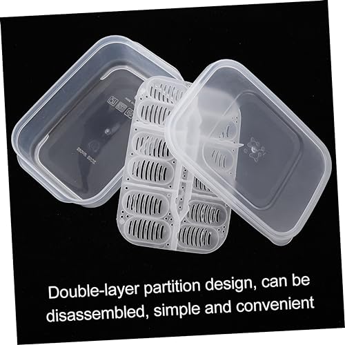 Reptile Incubation Box Transparent Hatchery for Lizard Eggs Design Easy to Clean Lightweight and Compact for Reptile Breeding and Hatching