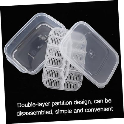 Reptile Incubation Box Transparent Hatchery for Lizard Eggs Design Easy to Clean Lightweight and Compact for Reptile Breeding and Hatching