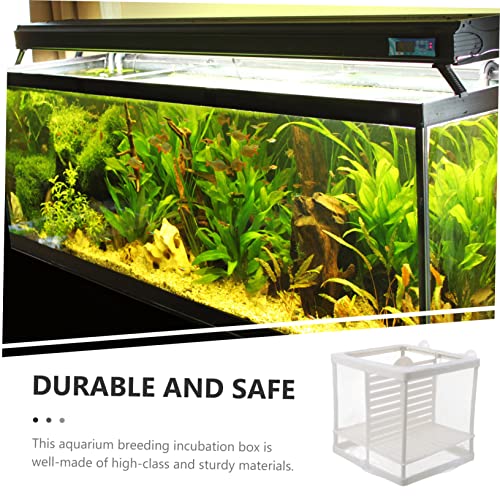 Generic Aquarium Fish Breeder Box 2Pcs Fish Tank Isolation Net Shrimp Breeding Box Reptile Box