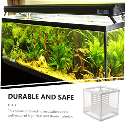 Generic Aquarium Fish Breeder Box 2Pcs Fish Tank Isolation Net Shrimp Breeding Box Reptile Box