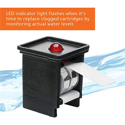 Aqueon QuietFlow 20 LED PRO Aquarium Fish Tank Power Filter For Up To 30 Gallon Aquariums