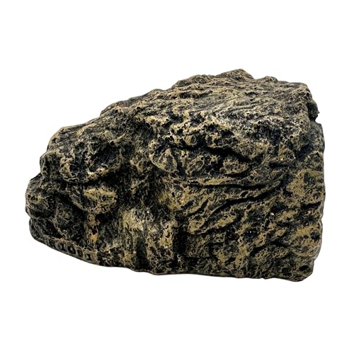 M2cbridge Aquarium Decorations Fish Hideout House Shelter Betta Cave (Rock Hide Cave) - style: Rock Hide Cave