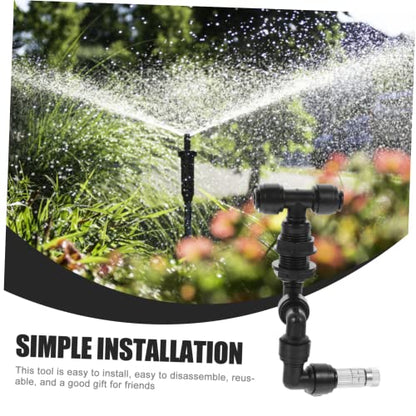 Reptile Tank Spray Nozzle Fine Atomization Garden Sprinkler for Reptile Environments Easy Installation Small for Terrariums and Humidifying Plants - size: 10X9X2CM