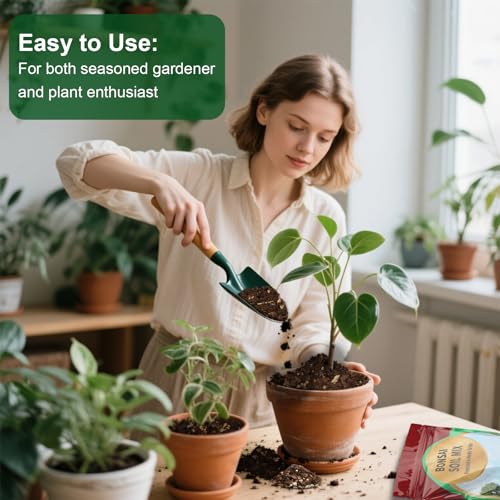 Doter Premium Bonsai Soil Mix with Enhanced Aeration & Drainage 1qt - Professional Grade Potting Soil for Bonsai Pots - color: Bonsai Soil, size: 1qt