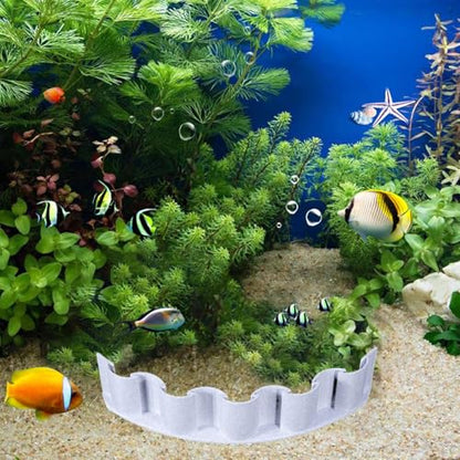 Aquarium Substrate Divider - Aquarium Sand Separator, Sand Isolation Board Substrate Barrier, Fish Tank Landscaping Decorative Panels to Separate Substrates Layers in Aquariums Or Terrariums - size: B