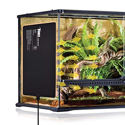 iPower 8X18 Inch Reptile Heat Pad Under Tank Heater Terrarium Warmer Heating Mat for Turtles Lizards Frogs and Other Small Animals - size: 8 X 18 Inch, style: Heat Pad