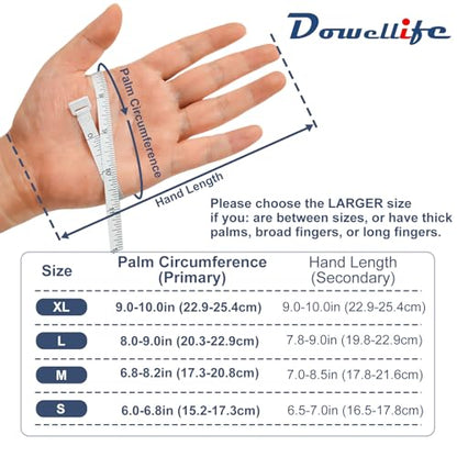 Dowellife Cut Resistant Gloves Food Grade Level 5 Protection, Safety Kitchen Cuts Gloves for Oyster Shucking, Fish Fillet Processing, Mandolin Slicing, Meat Cutting and Wood Carving. (Medium-12 Pairs) - size: Medium (Pack of 12), style: Original