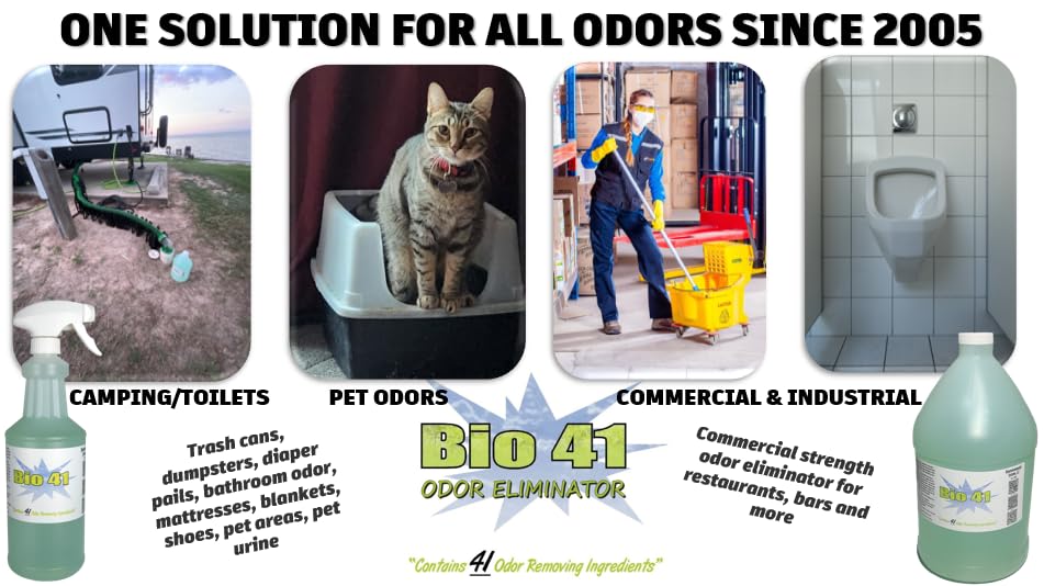 Odor Eliminator, Molecular Technology Since 2005 - Commercial, Industrial, Strong Pet & Urine Odor Remover, Trash Can Deodorizer 32 Oz Sprayer - size: 32 oz Bottle Odor Eliminator