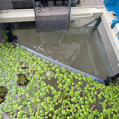 HOZOE Floating Plant Fence for Aquarium, Separates Plants, Automatically Adjusts Height with Water Level, Suitable for Most Aquariums. (1 PCS) - style: 1 PCS