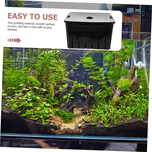 Abaodam Brooder Box for Reptiles Small Incubation Box Suction Cup Multi-Function Isolation for Turtle Supplies