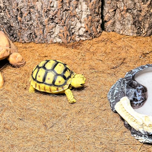 Hamiledyi 78.7x11.8in Reptile Carpet Coconut Fiber Substrate Large Snake Bedding Coco Liner Roll Mat for Bearded Dragon Tortoise Lizard Habitat Pad Garden Decoration - size: 11.8x78.7inch