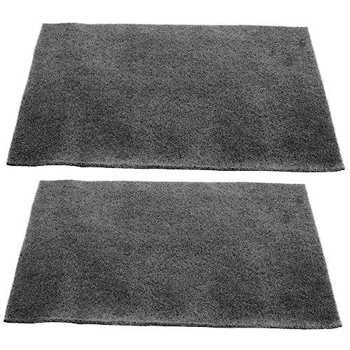 2PCS Reptile Mat Wear-Resistant Tortoise Bedding and Convenient Snake Carpet for Lizards Geckos and Terrapins Moisture-Absorbing Terrarium Accessory