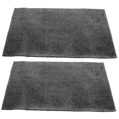 2PCS Reptile Mat Wear-Resistant Tortoise Bedding and Convenient Snake Carpet for Lizards Geckos and Terrapins Moisture-Absorbing Terrarium Accessory