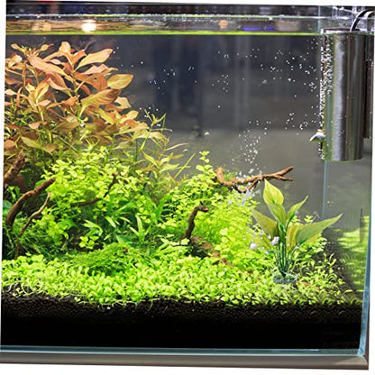 LIFKOME Reptile Tank Decor Lifelike Aquarium Fake Plant Resin Water Grass Ornament for Fish Tanks Turtle Habitats and Terrariums Realistic Aquatic Landscape Decoration