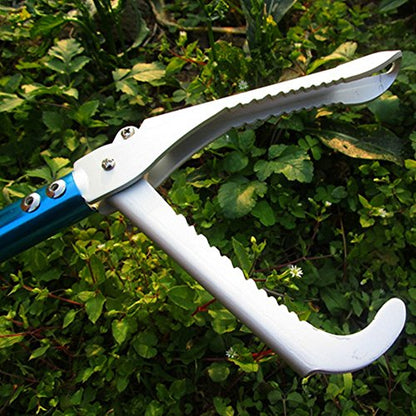 Snake Tong Catcher–Professional Reptile Rescue Grabber Aluminum Alloy with Wide Jaw Locking Mechanism and Comfort Grip for Safe Rattlesnake Control and Removal Tool (60inch Snake Tong) - style: 60inch Snake Tong